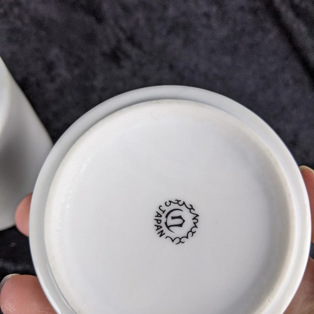 Unique vintage mug with ashtray or teabag rest cover - Picture 9 of 11